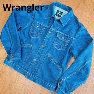 Wrangler 데님 자켓 파랑 L