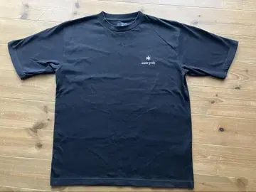 스노우피크 반팔 T셔츠 블랙