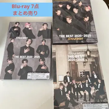 Snow Man Blu-ray 7점 묶음 판매