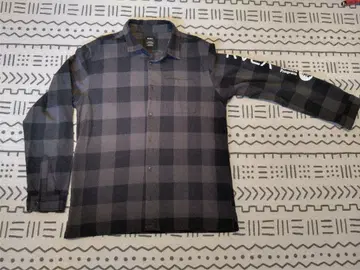 RVCA 체크 무늬 긴팔 셔츠 Nature x Industry