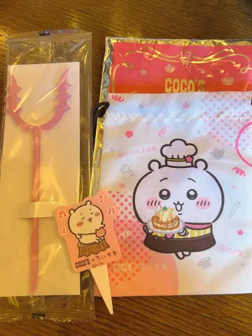 치이카와(먼작귀) COCO'S 콜라보 굿즈