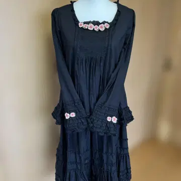 핑크하우스 피코 프릴 블라우스