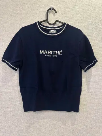 MARITHE FRANCOIS GIRBAUD 니트 반팔