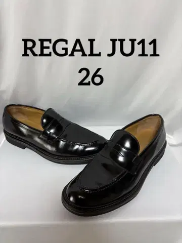 REGAL 리갈 코인 로퍼 하프 안장 JU11 26cm