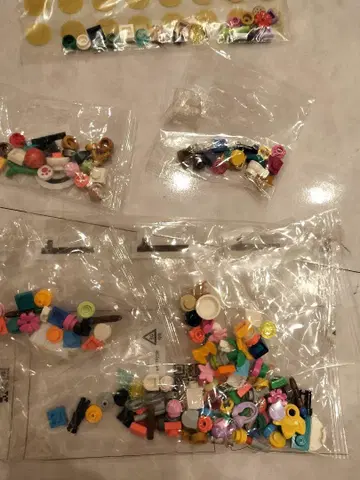 레고 프렌즈 부품 세트 컬러풀 여러 가지