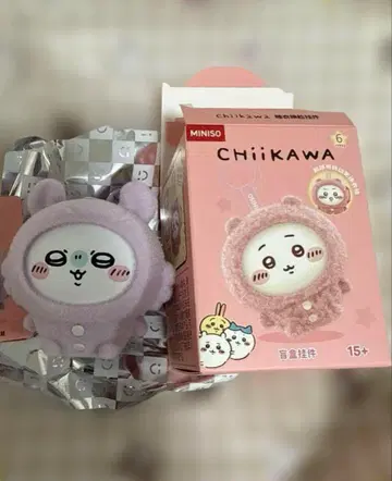 [새상품] 치이카와 MINISO 페이스 체인지 마스코트 모몽가