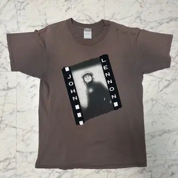 존 레논 T셔츠 브라운