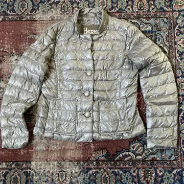 Herno 실버 다운 자켓
