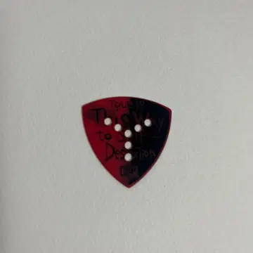 Dir en grey 기타리스트 Die 본인 라이브 사용 피크