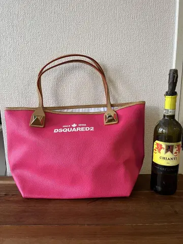 DSQUARED2 핑크 토트백