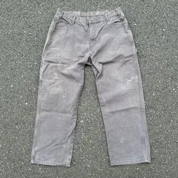 Dickies 페인터 팬츠 그레이 구제 의류 디키즈