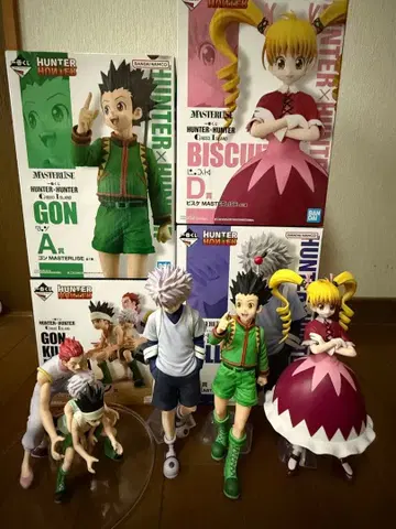 헌터헌터 제일복권 그리드 아일랜드 피규어