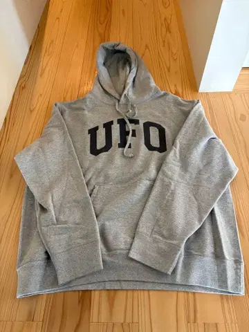 UFO 그레이 후드티 사이즈 5