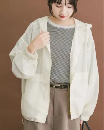 어반 리서치 아이템즈 시어 후드 블루종 여성용