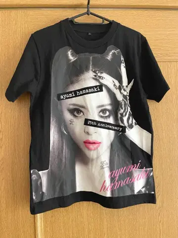ayumi hamasaki 25주년 기념 티셔츠