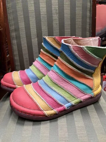 Estacion 가죽 부츠 최종 가격 인하 최종 가격