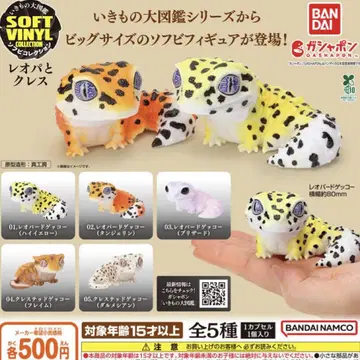 생물대도감 소프트 비닐 컬렉션 레오파와 크레스