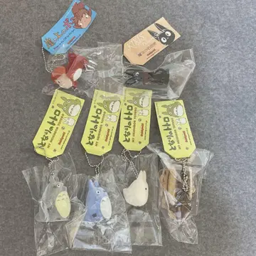 [새상품] 지브리 락킹 키체인 6개 세트