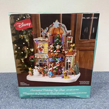 디즈니 크리스마스 애니메이티드 토이샵 약 38cm
