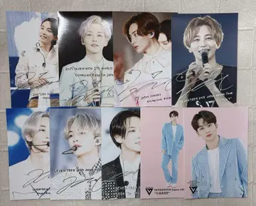 SEVENTEEN 로손 프린트 정한 9장 세트