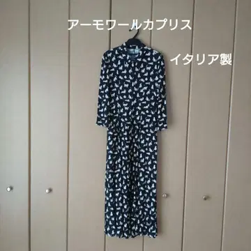 아모르 카프리스 고양이 패턴 원피스
