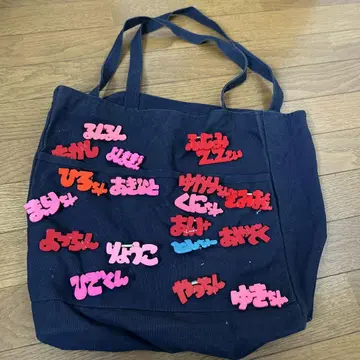 쇼와 레트로 이름 배지 배지 토시짱 아이돌 토트백 안전핀