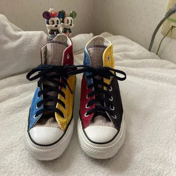 CONVERSE ALL STAR 멀티 컬러 스니커즈 여성용 23cm