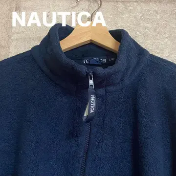 [ USA ] NAUTICA 플리스 풀오버 네이비 L 사이즈