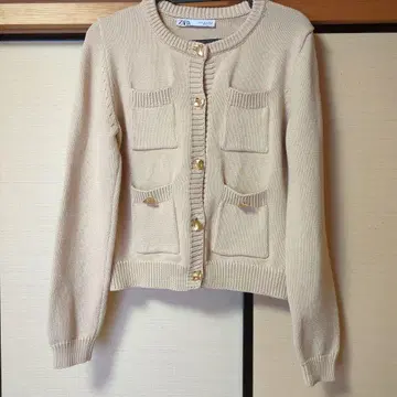 ZARA 베이지 가디건 S 사이즈