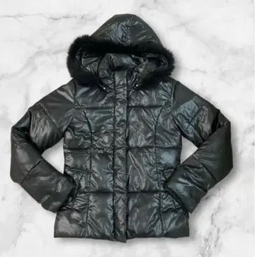 Y2K CECIL McBEE 퍼 포함 다운 자켓 블랙 M 사이즈 00s