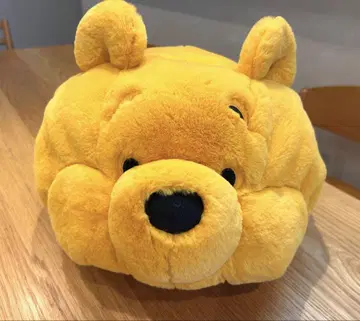 디즈니 팬캡 푸우 복슬복슬 페이스