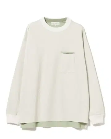 B:MING by BEAMS 더블 페이스 크루넥 스웨트 셔츠