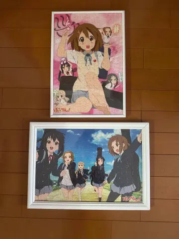 케이온! 퍼즐 2장 세트 프레임 포함