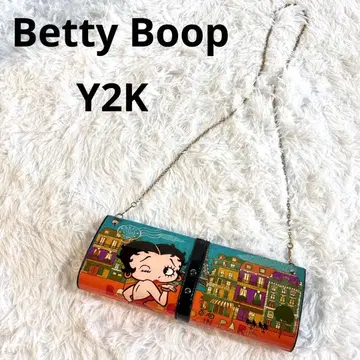 [ 희소 ] 베티 붑 2WAY 체인 숄더 클러치백 Y2K