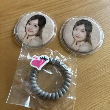 미아이 keiko 캔뱃지, 캡슐 토이 스프링 밴딩 세트