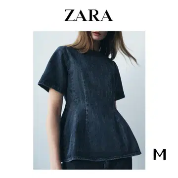 [새상품 미착용] ZARA 데님 상의 인기 완판템