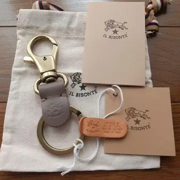 미사용 새상품 일비종떼 IL BISONTE 키링 키링