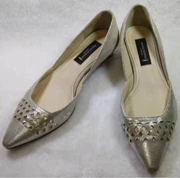 MACKINTOSH 실버 스틸레토 펌프스 22cm