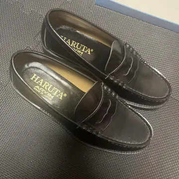 HARUTA 블랙 로퍼