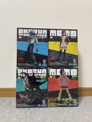 단단단 오카룬 & 모모 Luminasta 피규어 4종 세트