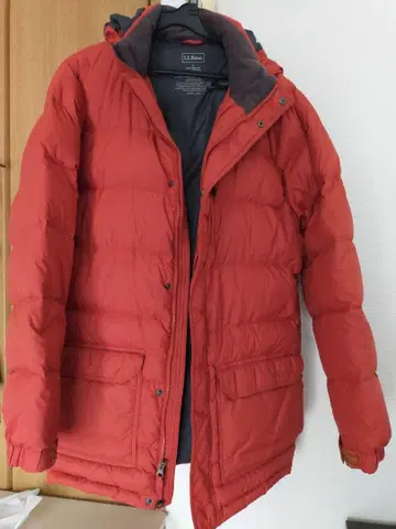 L.L.Bean 후드 부착 다운 자켓 L 사이즈