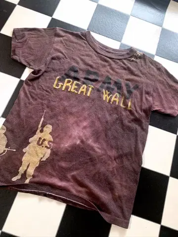 The great China wall 중국장성 초레어 티셔츠