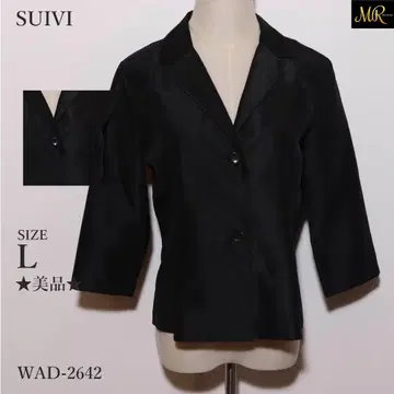 새상품급 스이비 자켓 아우터 테일러드 자켓 7부 소매 무지 고급