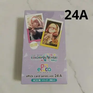 미개봉 새상품 프로젝트 세카이 프로세카 에피카 24A BOX 1상자
