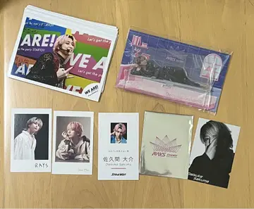 사쿠마 다이스케 Rays 아크릴 스탠드 티켓풍 카드 외 묶음 판매