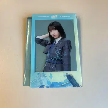 히나타자카46 신참자 랜덤 폴라로이드풍 클리어 카드 오노 아이미