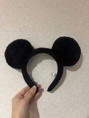 미키 블랙 머리띠