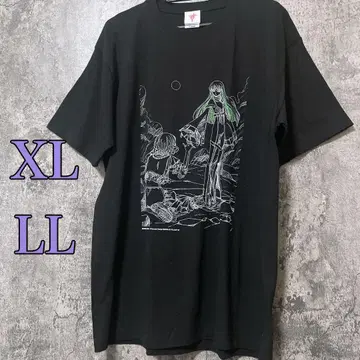 레어 4s4ki 코드기어스 반역의 를르슈 C.C. 티셔츠 블랙 XL