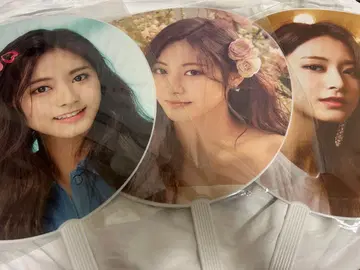 Tzuyu 부채 3종 세트