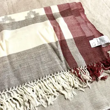 무인양품 파투 인도 패브릭 대형 스톨 다용도 천